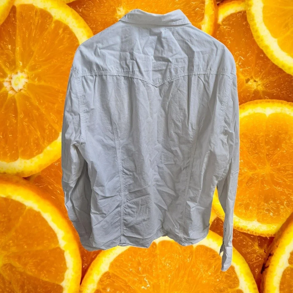 True Religion XXXL Western‎ Shirt Menswear Long Sleeve White Button Up